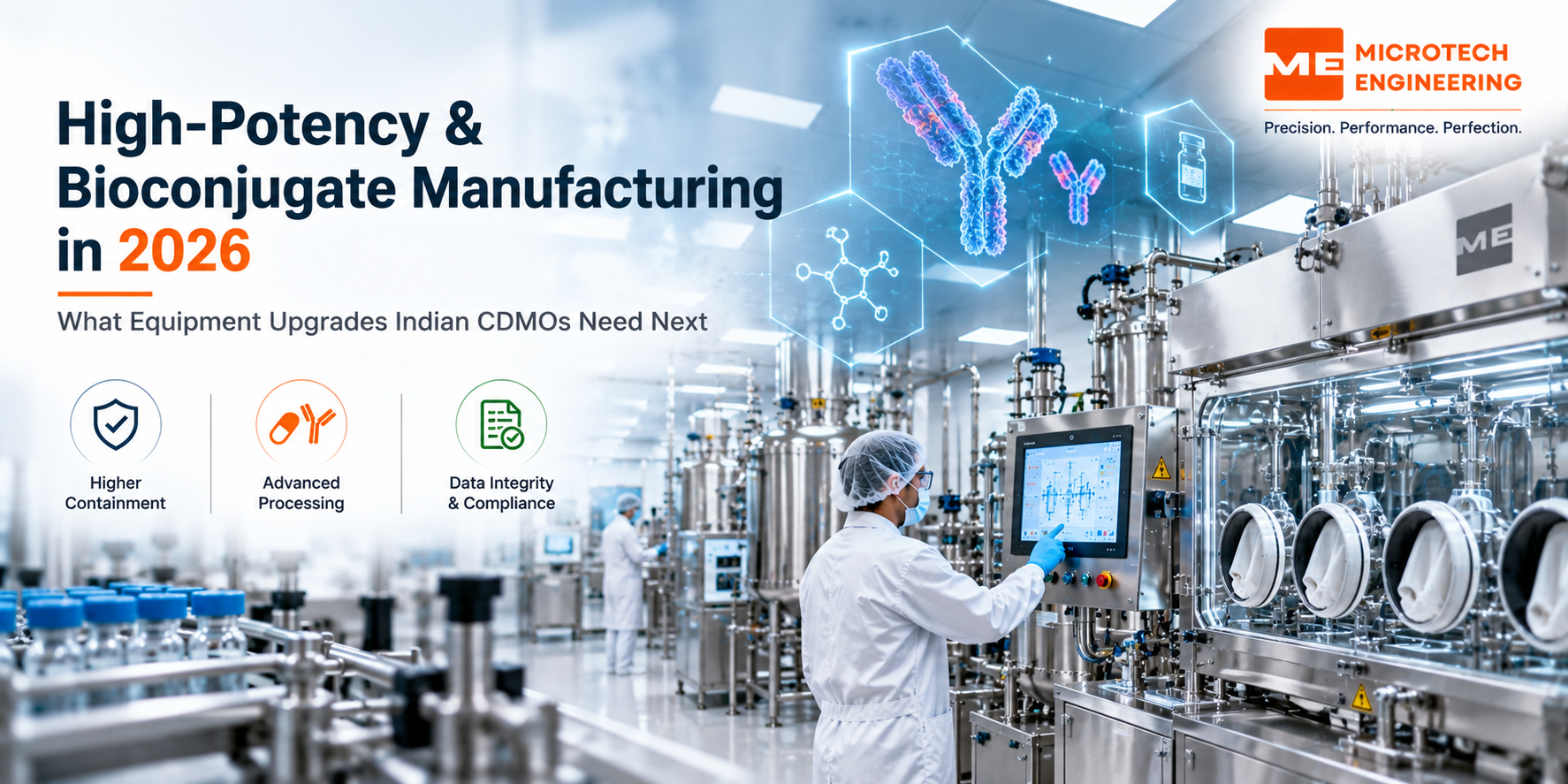 High-Potency & Bioconjugate Manufacturing in 2026: What Equipment Upgrades Indian CDMOs Need Next